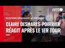 VIDEO. Claire Desmares-Poirrier réagit aux résultats du 1er tour des élections régionales en Bretagne