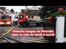 Violents orages en Picardie