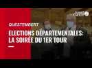 VIDÉO. Le binôme de gauche en tête des élections départementales à Questembert