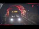 La Stib illumine le tunnel entre Parc et Arts-Loi