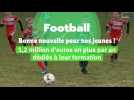 Football : 1,2 millions supplémentaires pour nos jeunes !