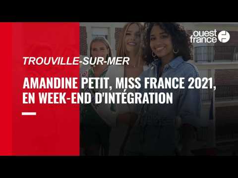 VIDEO : Amandine Petit, Miss France,  Trouville