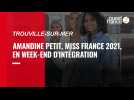 Amandine Petit, Miss France, à Trouville