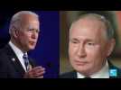 Etats-Unis / Russie : Joe Biden promet de dire à Vladimir Poutine quelles sont ses « lignes rouges »