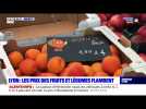 Lyon : les prix des fruits et légumes flambent