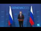 REPLAY - Vladimir Poutine s'exprime à l'issue de sa rencontre avec Joe Biden à Genève