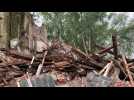 Arques : une maison abandonné s'effondre suite aux intempéries