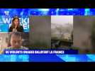 La Frace balayée par des violents orages - 19/06