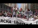 Manifestation en Espagne pour l'indépendance du Sahara Occidental