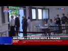Jean Castex vote à Prades