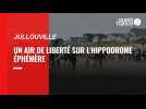 A Jullouville, un air de liberté sur l'hippodrome éphémère