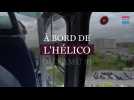 À bord de l'hélico du Samu de la Marne