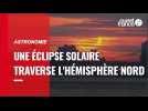 VIDÉO. Une éclipse solaire traverse les États-Unis et l'Europe