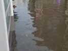 La place de Rhode-Saint-Genèse sous eau !