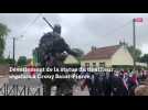 Dévoilement de la statue du tirailleur sénégalais à Crouy-Saint-Pierre samedi 5 juin 2021