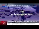 Agences de voyages : vers 20% de faillite