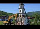 Bosnie : destruction d'une église orthodoxe illégale près de Srebrenica