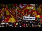 Espagne : manifestation à Madrid contre la grâce des chefs séparatistes catalans