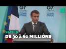 Vaccin anti-Covid: la France double son engagement pour les pays pauvres