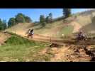 Motocross d'Avesnes dans un nuage de poussière
