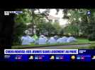 Croix-Rousse : des jeunes migrants ont posé leur tente dans un parc