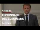 Espionnage des Européens : « Ce n'est pas acceptable entre alliés », déclare Macron