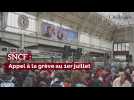 SNCF: appel à la grève au 1er juillet