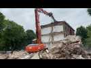Lens: démolition en vue de la résidence Maisons et cités à Bollaert