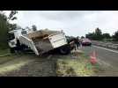 Aisne: un poids lourd heurte un véhicule de la SANEF sur l'A26