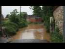 inondation et coulée de boue à Lesdain