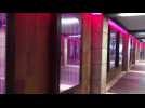 Lille : mise en lumière d'une station de métro