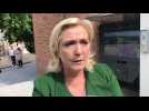 Première interview de Marine Le Pen dans sa nouvelle casquette de conseillère départementale du Pas-de-Calais