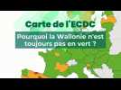 Pourquoi la Wallonie et Bruxelles sont toujours en orange sur la carte de l'ECDC ?