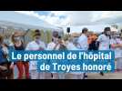 Le personnel de l'hôpital de Troyes honoré