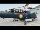 Belgique: dernier vol des hélicoptères Alouette III