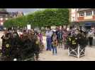 Manifestation citoyenne à Chauny contre la démolition de l'ancien presbytère