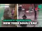 Avant la tempête Elsa, déjà des inondations à New York