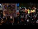 Tokyo-2020: manifestants et supporters côte-à-côte pour la cérémonie d'ouverture