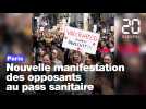 Coronavirus : Les opposants au pass sanitaire manifestent de nouveau à Paris