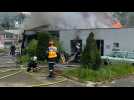 Cauvigny. 30 pompiers mobilisés pour un feu d'entrepôt