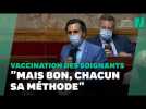 Vaccin obligatoire: Aubert compare les soignants à des 