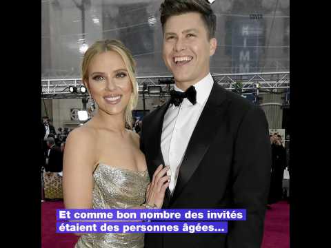 VIDEO : Scarlett Johansson revient sur son mariage en plein Covid
