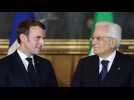En visite d'État, le président italien Sergio Mattarella reçu par Emmanuel Macron ce lundi