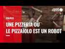 VIDÉO. Paris : le pizzaïolo du restaurant est un robot