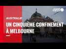 VIDÉO. Australie : les rues de Melbourne désertes au début d'un cinquième confinement