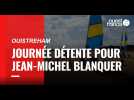 VIDÉO. Journée détente pour Jean-Michel Blanquer à Ouistreham