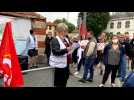 Manifestation contre la vaccination obligatoire des soignants à Chalons-en-Champagne