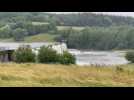 Le barrage du Val Joly déborde