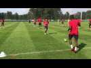 Entraînement du Stade de Reims au Touquet