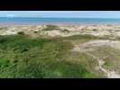 Drone de vue : Les dunes d'Ecault